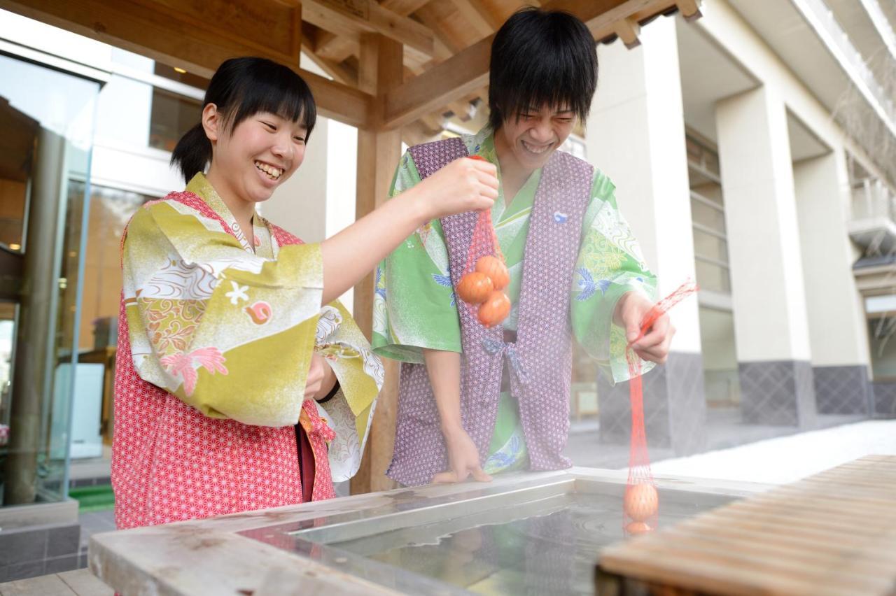 Iizaka Onsen Surikamitei Ohtori Fukushima (Fukushima) Exterior foto